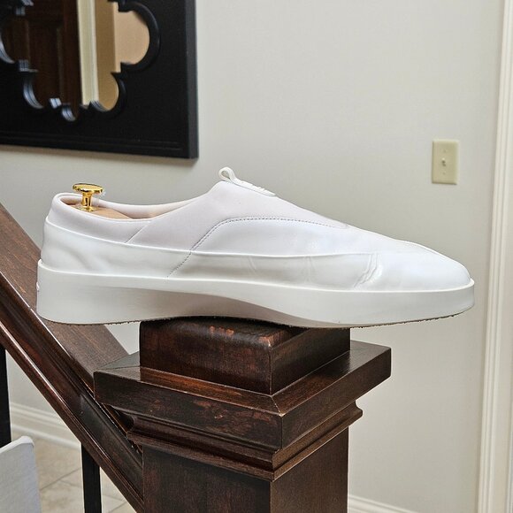 Wolf & Shepherd Men's Cruise TRE Slip On Sneakers, White, Sz 13 - Picture 9 of 16